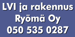 LVI ja rakennus Ryömä Oy logo